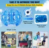 VEVOR 2x1,5M Bumper Bubble Ball Venkovní aktivita Náhled obrázku produktu 6