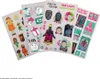 A collage of stickers featuring characters and symbols from the TV show Squid Game. Náhled obrázku produktu