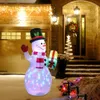 150cm Aufblasbarer Schneemann, Aufblasbares Weihnachten Produktbild-Vorschau 2