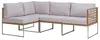 home24 Loungeset - 6-teilig - Webstoff / Teak Massiv Produktbild-Vorschau 1