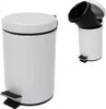 Poubelle Metal Blanche 3l - M S V Voir les images du produit 1
