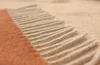 Biederlack Plaid mit Fransen Kaschmir Farbe henna-sand Produktbild-Vorschau 5
