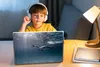MuchoWow® Laptop Aufkleber Sticker Cover Delfin - Sonne - Produktbild-Vorschau 3