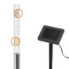 LED Solar Gartenstecker 43 cm im Sprudelsäulen Design - 4er Produktbild-Vorschau 4