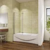 AICA 120cmx140cm Badewannenaufsatz 6mm NANO ESG-glas Produktbild-Vorschau 1