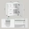 EUGAD Waschbeckenunterschrank, Badezimmerschrank, mit 3 Produktbild-Vorschau 3