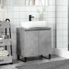 A bathroom vanity with a sink and faucet, set against a tiled wall. Náhľad obrázku produktu
