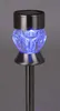 A close-up studio shot of a solar garden stake light. Produktbild-Vorschau