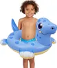 Blauer Dinosaurier-Schwimmring für Kinder von 5 bis 10 Produktbild-Vorschau 2