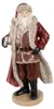 Clayre & Eef, figura de Papá Noel, 33 cm, color rojo, de Vista previa de la imagen del producto 1