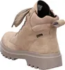 A single beige boot shown from the side and back. Produktbild-Vorschau