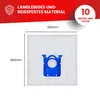 10 sacs à poussière avec 1 filtre HEPA pour Philips Voir les images du produit 3