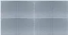 Set di 8 pannelli fonoassorbenti decorativi 60x60 grigio Anteprima dell’immagine prodotto 5