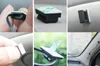 Collage of images showing how to use adhesive cable clips in a car. Náhľad obrázku produktu