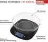 Digitale Küchenwaage EV025 schwarz Produktbild-Vorschau