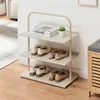 Półka na buty „Poytya” na 6 par Stal 73 x 60 x 32 cm Podgląd zdjęcia produktu 2