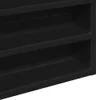 vidaXL Vitrína čierna 60x8,5x58 cm materiál na báze dreva Náhľad obrázku produktu 7