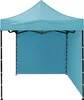 A teal canopy tent with two side walls, shown from the front with one side open. Náhled obrázku produktu