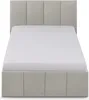 Polsterbett Dalas Grau 140 x 200 x 40 cm Bettkasten Mit Produktbild-Vorschau 5