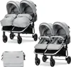 Lorelli DUO Zwillingsbuggy/Geschwisterbuggy bis 22 kg – 2 Produktbild-Vorschau 2