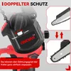 Akku-Kettensäge 8'' mini Kettensäge mit 2x Akkus, 3x Produktbild-Vorschau 6