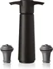 Vacu Vin 0981460 Weinpumpe, mit 2 Stopfen, schwarz Produktbild-Vorschau 6