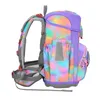 Side view of a colorful backpack. Anteprima dell’immagine prodotto