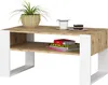 Akord konferenční stolek Domi řemeslný dub/bílý 92x53x45 cm Náhled obrázku produktu 2