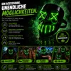 LED Grusel Maske - wie aus Purge steuerbar, Gesicht Produktbild-Vorschau 8