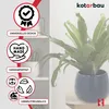KOTARBAU® Blumentopf Kobaltblau Keramik rund ⌀ 12 cm Höhe Produktbild-Vorschau 5