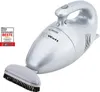 A silver Bomann handheld vacuum cleaner with a brush attachment is shown against a white background. A promotional badge is visible in the top-left corner. Anteprima dell’immagine prodotto
