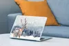 MuchoWow® Laptop Aufkleber Sticker Cover Winter - Hirsche - Produktbild-Vorschau 4