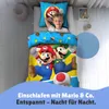 Super Mario Bettwäsche Set 2-teilig Motiv Splitter - Produktbild-Vorschau 2