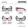 Alpina Sports Okulary na rower NYLOS HR biao-fioletowe szko Podgląd zdjęcia produktu 15