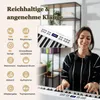 COSTWAY 61-Tasten-Digitalpiano mit Kopfhörern, Produktbild-Vorschau 4