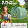 Fóliový skleník 11,4 m³, v tvare tunela so 6 oknami 343 x Náhľad obrázku produktu 5