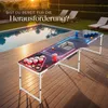 Beer pongový stůl BeerWars II s přihrádkou na led a LED Náhled obrázku produktu 9
