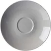 Ritzenhoff und Breker Doppio Jumbo Untertasse grau weiss 17cm Produktbild-Vorschau