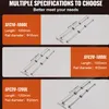 A collage of product specifications for linear guide rails, showing different models with their dimensions and details. Náhled obrázku produktu