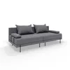 Gartenmöbel set Bahama Dunkelgrau 6 Personen Gartenlounge Produktbild-Vorschau 4