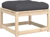7-tlg. Garten-Lounge-Set mit Kissen Massivholz Kiefer Produktbild-Vorschau 6