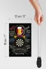 Holzschild Spruch 12x18 cm sports bar Darts relax and enjoy Produktbild-Vorschau 6