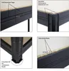 Höhenverstellbare Werkbank DINO | HxBxT 90x120x60cm | Produktbild-Vorschau 4