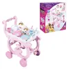 Smoby Disney Princess Servierwagen - Teekanne, Besteck, Produktbild-Vorschau 6