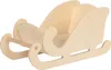 EDUPLAY 210247 Weihnachtsschlitten, Holz, 16 x 7 x 7,5 cm, Produktbild-Vorschau 1