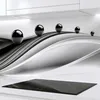 Küchenrückwand Schwarze Kugeln 60x400cm - monolithische Produktbild-Vorschau 1