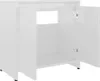 vidaXL Armoire de salle de bain blanc brillant 60x33x61 cm Voir les images du produit 14