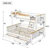 Fortuna Lai Etagenbett 90x200cm/140x200cm mit Windmühle und Produktbild-Vorschau 3