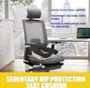Orthopädisches Sitzkissen, Bürostuhl Kissen Memory Foam, Produktbild-Vorschau 4