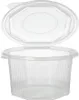 Verpackungsbecher mit Klappdeckeln, PP 8-eckig 1 l 8,3 cm x Produktbild-Vorschau 1